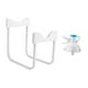 thumbnail image 4 of Soporte Para Jarra De Agua, Accesorios De Hierro, Soporte Para Jarra De Agua Para Senderismo, Suelo, Exterior, Altura 29CM, Blanco, 4 of 4
