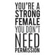 thumbnail image 1 of Decomural Strong Female Lady Gaga WS-40899, 1 of 2