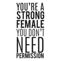 Rienda Libre Graphics - Decomural Strong Female Lady Gaga Ws-40899