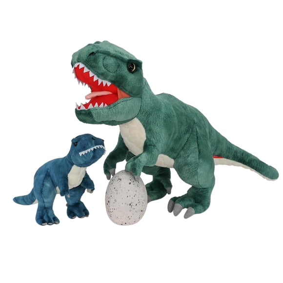Set de 3 Peluches Dinosaurio T-Rex Wilomis 30 cm