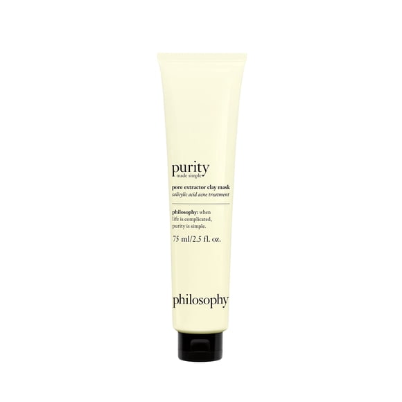 La filosofía de la mascarilla facial, la pureza hizo que el extractor de poros sea simple