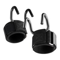 Ioensy - 2 Ganchos Para Levantamiento De Pesas, Correas De Muñeca Para Barra De Dominadas Y Levantamiento De Pesas.