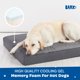 thumbnail image 3 of Cama para perros Barkbox, espuma viscoelástica ortopédica, gris, XL, 3 of 6