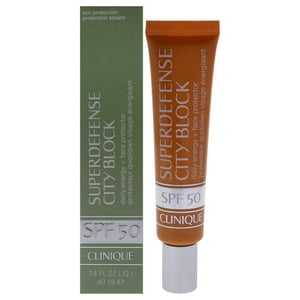 Clinique - Superdefense City Block Energía Diaria Más Protector Facial Spf 50 De Para Mujeres - Protector Solar De 1.4 Oz