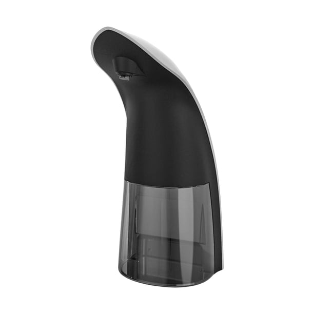 Dispensador automático de jabón líquido de espuma por inducción, máquina de espuma líquida manos libres, herramienta de mano infrarroja para baño, ino , negro