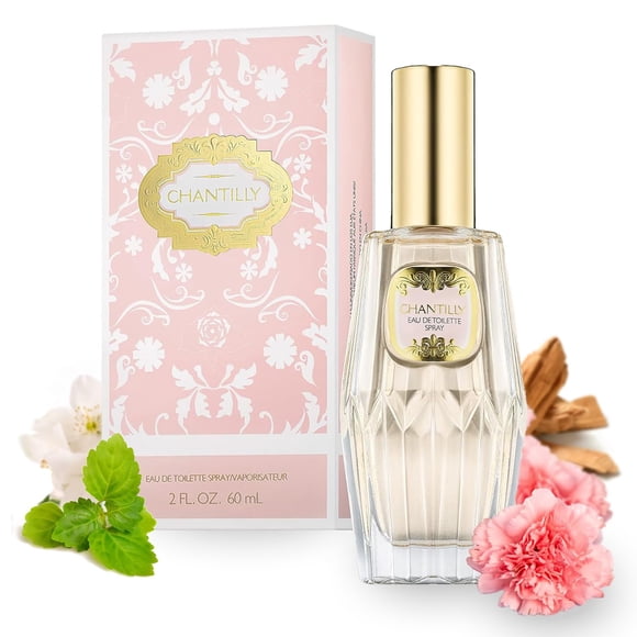 Perfume Chantilly Eau De Toilette en aerosol, 60 ml, para mujer