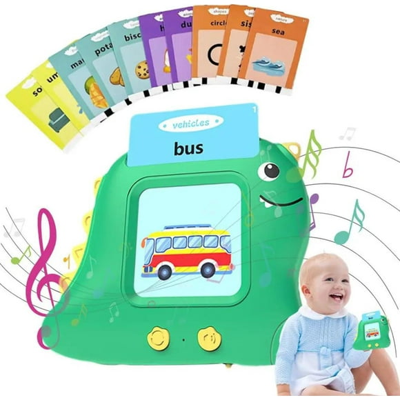 Tarjetas Flash Aprendizaje Con Audio Ingles Español Verde