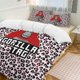 thumbnail image 1 of Pink Leopard Gorilla Tag Comforter Set Soft 3 Pcs Twin Bedding Sets Thicken for All Season, 1 of 5