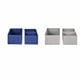 thumbnail image 1 of Caja Organizadora 3 Piezas Cartón Tejido, color surtido 1 un, 1 of 9
