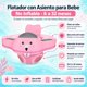 thumbnail image 2 of Flotador con Asiento para Bebé 4 a 18 Meses No Inflable Mambobaby Rosado, 2 of 3