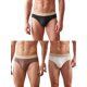 thumbnail image 1 of INSPIRE CHIC Paquete de 3 Calzoncillos Clásicos Elásticos Suaves para Hombre en Bloque de Color 32 Blanco Negro Marrón, 1 of 5