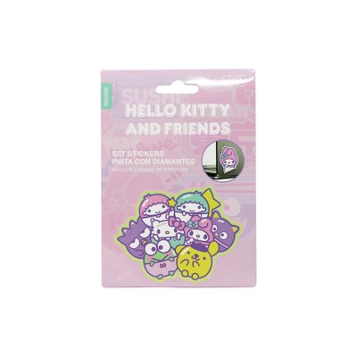Set Stickers Pinta C/Diamante Hk&Friends  Proarte
