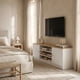 thumbnail image 5 of Rack Tv 140x29x54cm 3 Cajones 2 Puerta Melamina Homer Design Blanco, 5 of 8