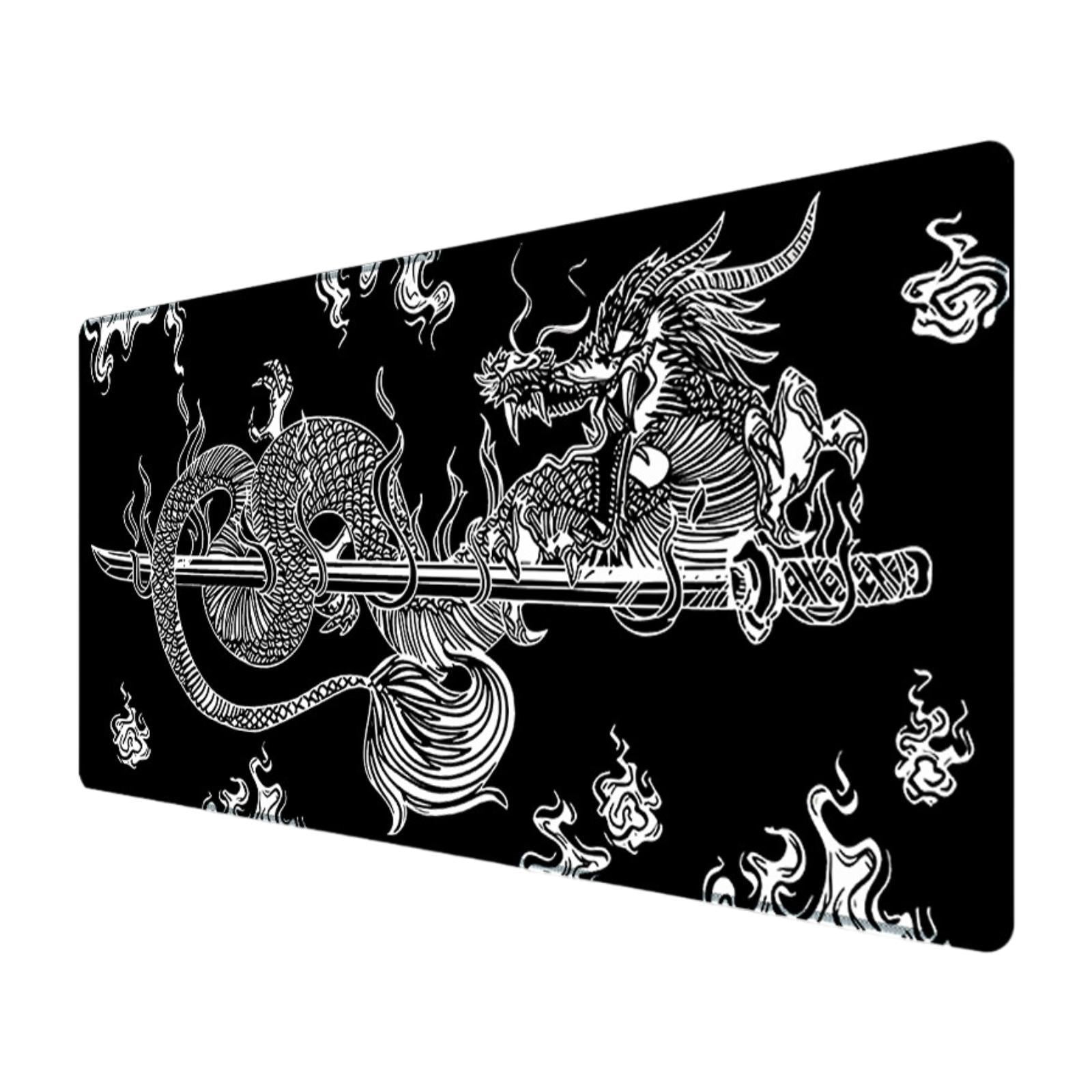 Bothyi - Alfombrilla De Ratón Grande Protector De Almohadilla De Escritorio De Alta Precisión De Seguimiento Para Juegos, Trabajo, Hogar, Estilo A