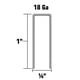 thumbnail image 2 of Staples Metabo HPT 21103SHPT, calibre 18, 1 cm, corona estrecha 1000, 2 of 4
