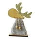 thumbnail image 1 of Adornos Navideños De Madera Figura De Alce Rústico Para Interior Casa De Campo Invierno Gris S, 1 of 3