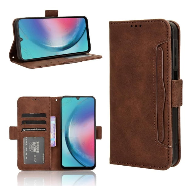 Funda Tipo Billetera FOXDOCK para Samsung Galaxy M55 5G – Tapa Flip con Tarjetero