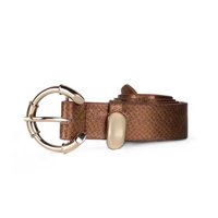 Carven - Cinturón Mujer Persy Bronce