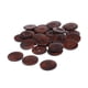 thumbnail image 3 of 30 Piezas 4 Agujeros Planos Botones de madera Costura Ropa Accesorios Café oscuro, 3 of 5