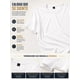 thumbnail image 2 of Pack 10 Poleras Basicas 100% Algodon Cuello Redondo 200g Blanco L Lisa, 2 of 3