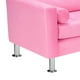 thumbnail image 3 of Sofa Retro 3c Felpa 12 Rosado, 3 of 6