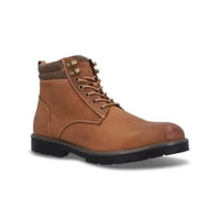 Cardinale - Botines Hombre Cuero Cardiff-6-50 Brandy Marron Claro 39