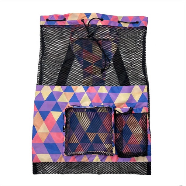 Large Mesh Swimming Bag Pool Beach Backpack