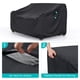 thumbnail image 4 of Funda de sofá de patio BROSYDA impermeable para 2 plazas y exteriores, negra, 4 of 7