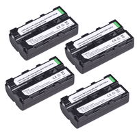 Genérico - 4 Baterías Np-F550 / Np-F570 + Cargador Doble Bc-Vm10 Alternativo Sony