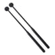 thumbnail image 2 of Mazo de Tambor de 2 Piezas, Mazo de Goma, Percusión Multifuncional, Baquetas de Percusión de 12 Pulgadas para Práctica, Carillón, Escenario de Xilófon negro, 2 of 5