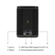 thumbnail image 3 of Altavoz RIVA Arena 50W Wi‑Fi Bluetooth Negro, 3 of 7