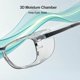 thumbnail image 3 of Gafas de protección ocular antivaho y para aliviar la sequedad de los ojos, 3 of 6