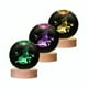thumbnail image 2 of Lampara Bola De Cristal LED RGB Colores Gato, 2 of 3