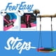thumbnail image 4 of Platillo Tree Swing PlayVibe Spider Web de 40 pulgadas para niños, 4 of 6