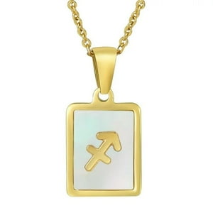 Collar Heshpaws Constellation Shell 18K Gold Plated Dorado