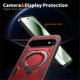 thumbnail image 5 of Para Google Pixel 11 / Pixel 11 Pro Funda con Soporte de Anillo en O Magnético Invisible, Funda de Teléfono a Prueba de Golpes, Rojo, 5 of 6