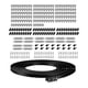 thumbnail image 4 of Kits De Rieles De Cortina Flexibles Espaciador De Cortina Para RV Para Tratamiento De Ventanas Del Hogar 20 Metros, 4 of 5