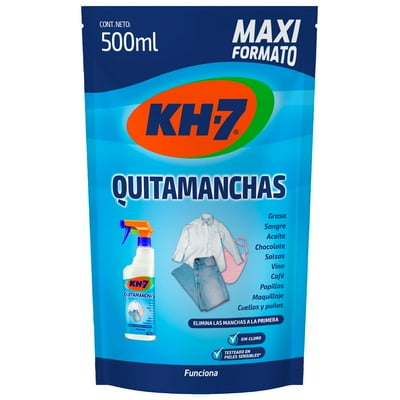 Quitamanchas Líquido Ropa Blanca Y Color Sin Cloro Doypack 500 Ml Kh-7