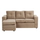 thumbnail image 1 of Seccional Emilia Felpa Beige, 1 of 8