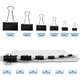 thumbnail image 2 of Clips Binder 208 Pcs Tamaños Variados Negro, 2 of 3