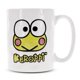 thumbnail image 1 of Taza de cerámica facial Silver Buffalo Sanrio Keroppi, 500 ml, 1 of 9