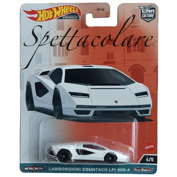 Auto fundido a presión Hot Wheels Lamborghini Countach LPI 800-4 1