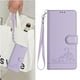 thumbnail image 3 of Funda tipo cartera FOXDOCK para Samsung Galaxy A14 5G/4G con soporte, ranuras, RFID, diseño de gato, 3 of 5