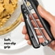 thumbnail image 3 of Cuchara para galletas OXO Good Grips, tamaño mediano, color negro y plateado, 3 of 9