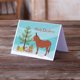 thumbnail image 3 of Paquete de 8 tarjetas de felicitación 5x7 Turquesa – Caroline's Treasures, 3 of 4