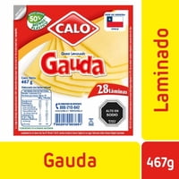 Queso Gauda Laminado 467 G Calo