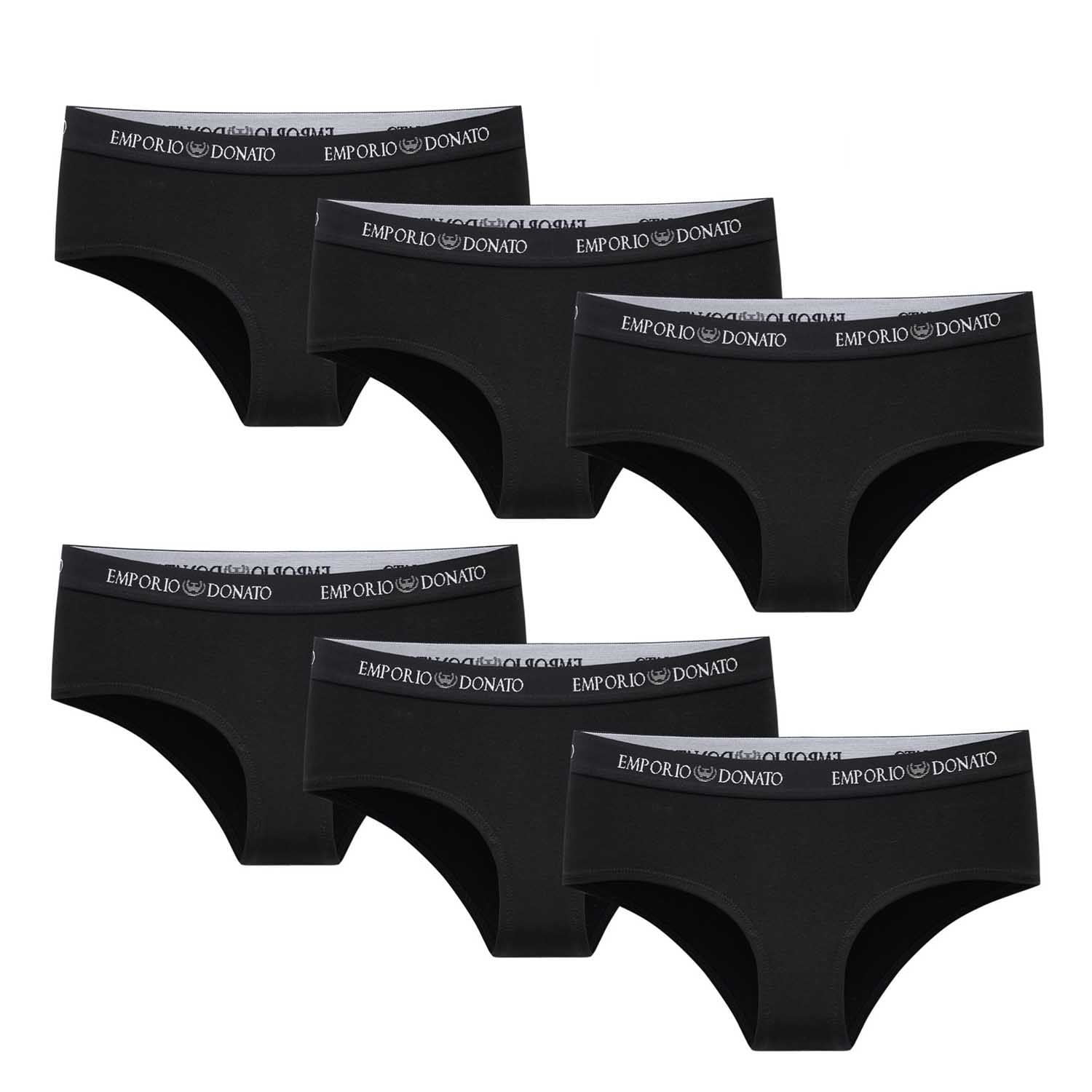 Giovacchino - Pack De 6 Calzones Pantaleta Algodón Mujer