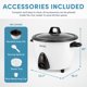 thumbnail image 3 of Máquina arrocera y vaporera Aroma Housewares ARC-360-NGP, 4,7 L, 3 of 7
