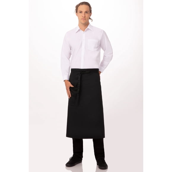 Mandil de Chef Bistró - Negro | Chef Works