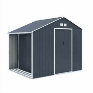 Igpro - Bodega Elegant 2 En 1 De 5,31Mt2 + Kit De Base Para Piso